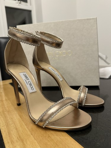 Jimmy choo gold leather - choo,
