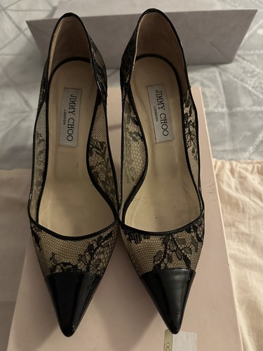 Jimmy choo anvil - anvil, lace/patent