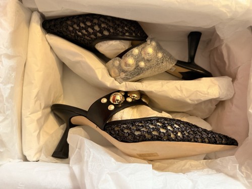 Jimmy choo basette heels in - choo,