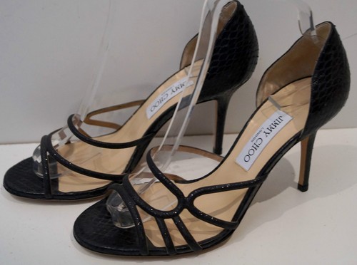 Jimmy choo black snakeskin - choo, &