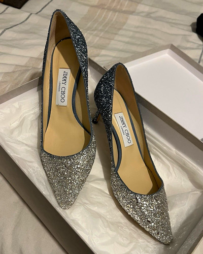 Jimmy choo romy silver blue - choo, 60
