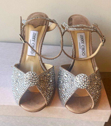 Jimmy choo sacora 100 crystal - 100,