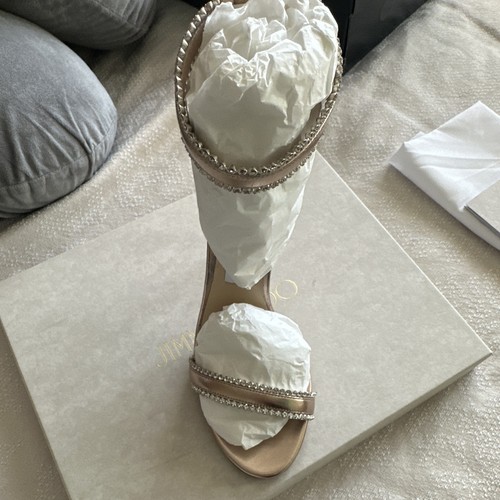 Jimmy choo gold - gold, leather