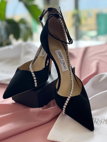 Jimmy choo size heels crystal - heels,